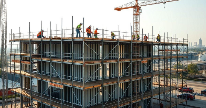 Andaime para constru&ccedil;&atilde;o: como escolher o ideal para seu projeto