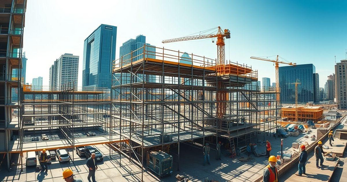 Andaimes para Comprar: Como Escolher o Melhor para Seu Projeto