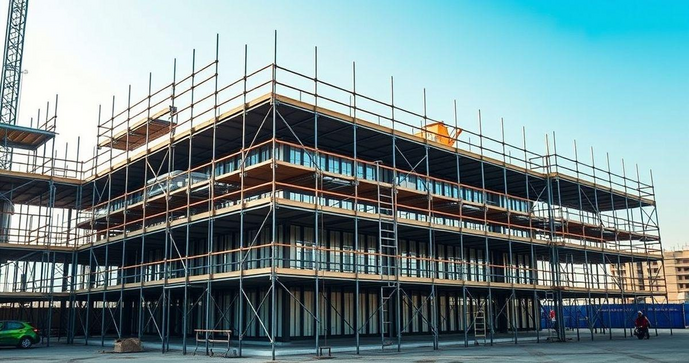 Aluguel de Andaime: Como Escolher a Melhor Op&ccedil;&atilde;o para Sua Obra