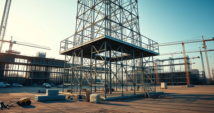 Andaime Met&aacute;lico Tubular Tipo Torre: Guia Completo