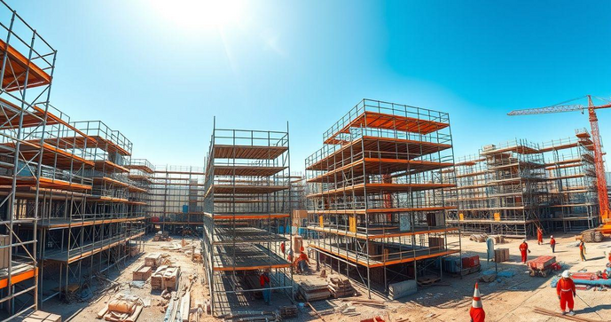 Andaime pre&ccedil;o: como escolher a melhor op&ccedil;&atilde;o para sua obra