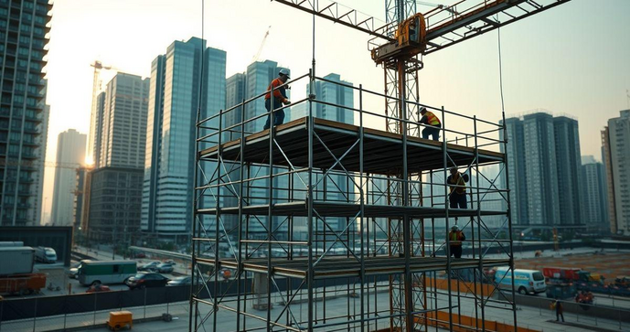 Andaime Suspenso Manual: Vantagens e Cuidados na Utiliza&ccedil;&atilde;o