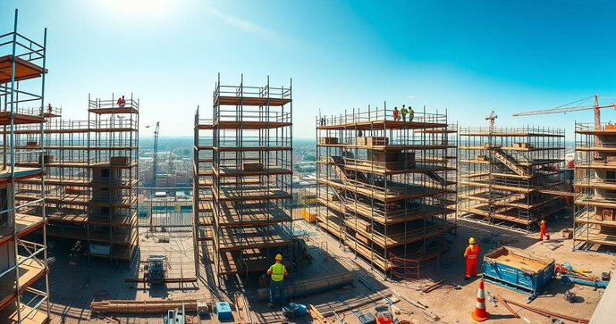 Andaime para constru&ccedil;&atilde;o: como escolher o ideal para sua obra e garantir seguran&ccedil;a e efici&ecirc;ncia