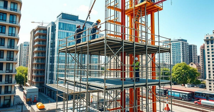 Andaime suspenso manual é a solução ideal para segurança e eficiência em obras. Descubra suas vantagens e aplicações.