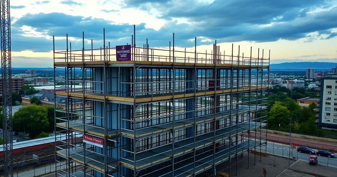 Andaime tubular pre&ccedil;o loca&ccedil;&atilde;o e vantagens na constru&ccedil;&atilde;o civil