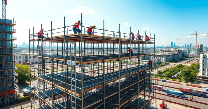 Andaime tubular valor: descubra os pre&ccedil;os e vantagens dessa estrutura