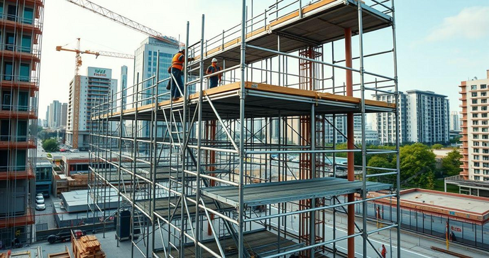 Como Fazer a Montagem Segura de Andaime Fachadeiro