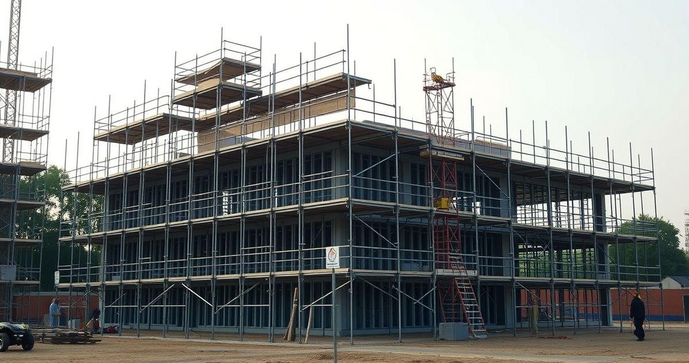 Compra de andaimes: como escolher a melhor op&ccedil;&atilde;o para sua obra