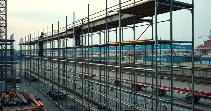 Aluguel de Andaime Tubular para Constru&ccedil;&atilde;o: Como Escolher o Melhor