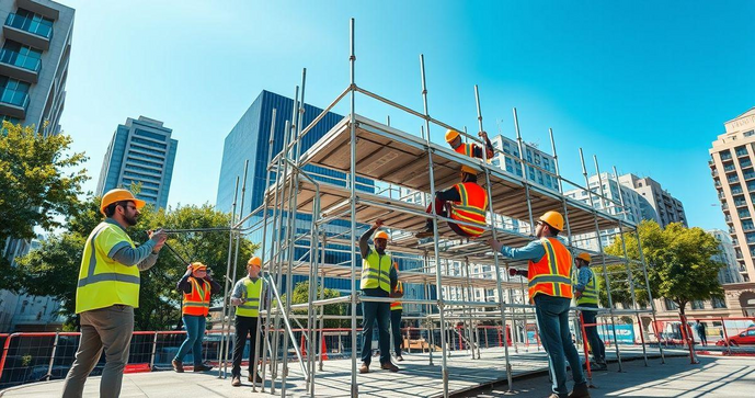 Como Otimizar o Aluguel de Andaimes para Obras com Eficiência
