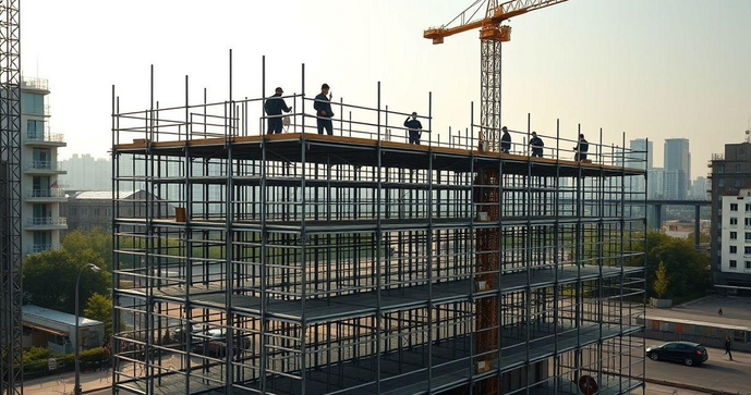 Melhores Andaimes para Construção Civil à Venda para Sua Obra
