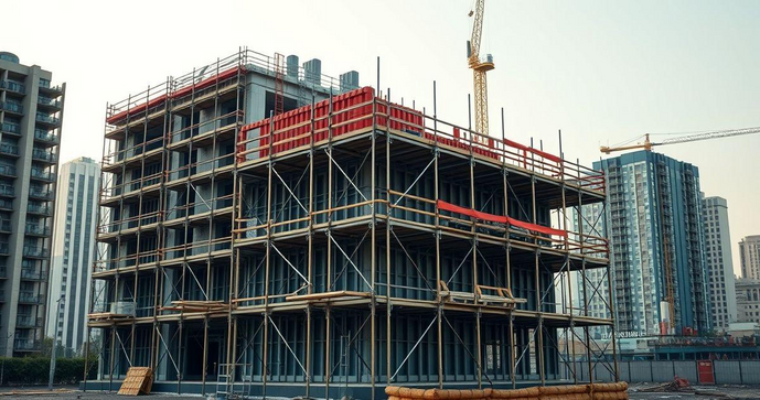 Vantagens e Tipos de Andaime Tubular Fachadeiro para Constru&ccedil;&atilde;o