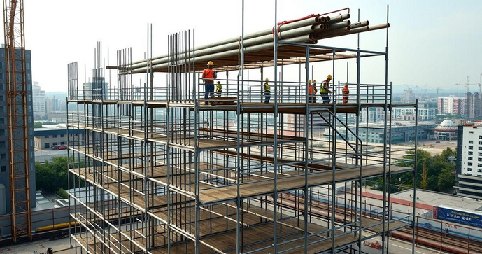 Andaime tubular fachadeiro: como escolher o ideal para sua obra