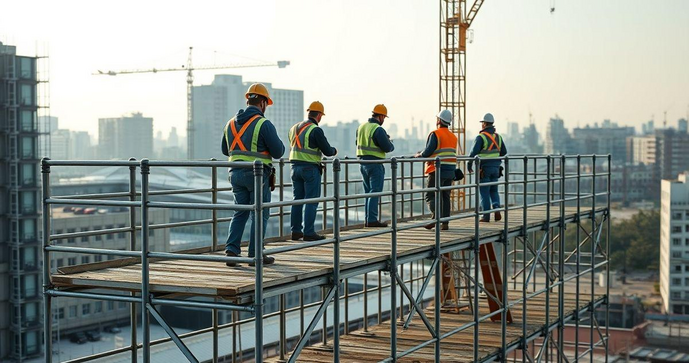 Como Escolher Andaimes para Construção Civil à Venda e Garantir Segurança e Eficiência