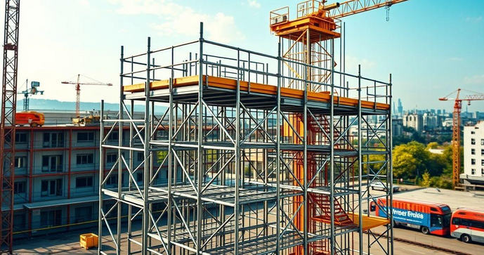 Como Escolher o Andaime Met&aacute;lico Tubular Tipo Torre Ideal para Seu Projeto