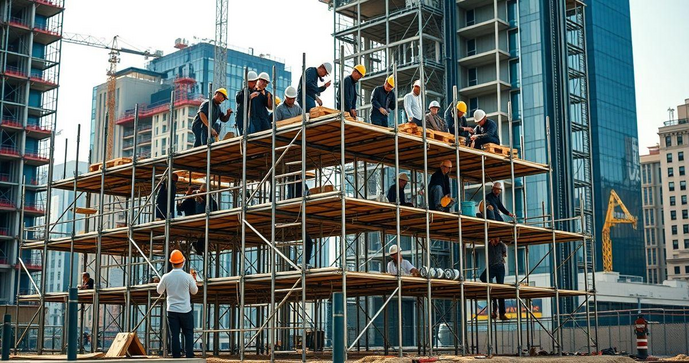 Como Escolher o Andaime Tipo Fachadeiro Ideal para sua Obra