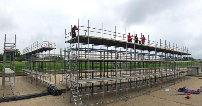 Como Escolher o Andaime Tubular para Construção Civil de Forma Eficiente