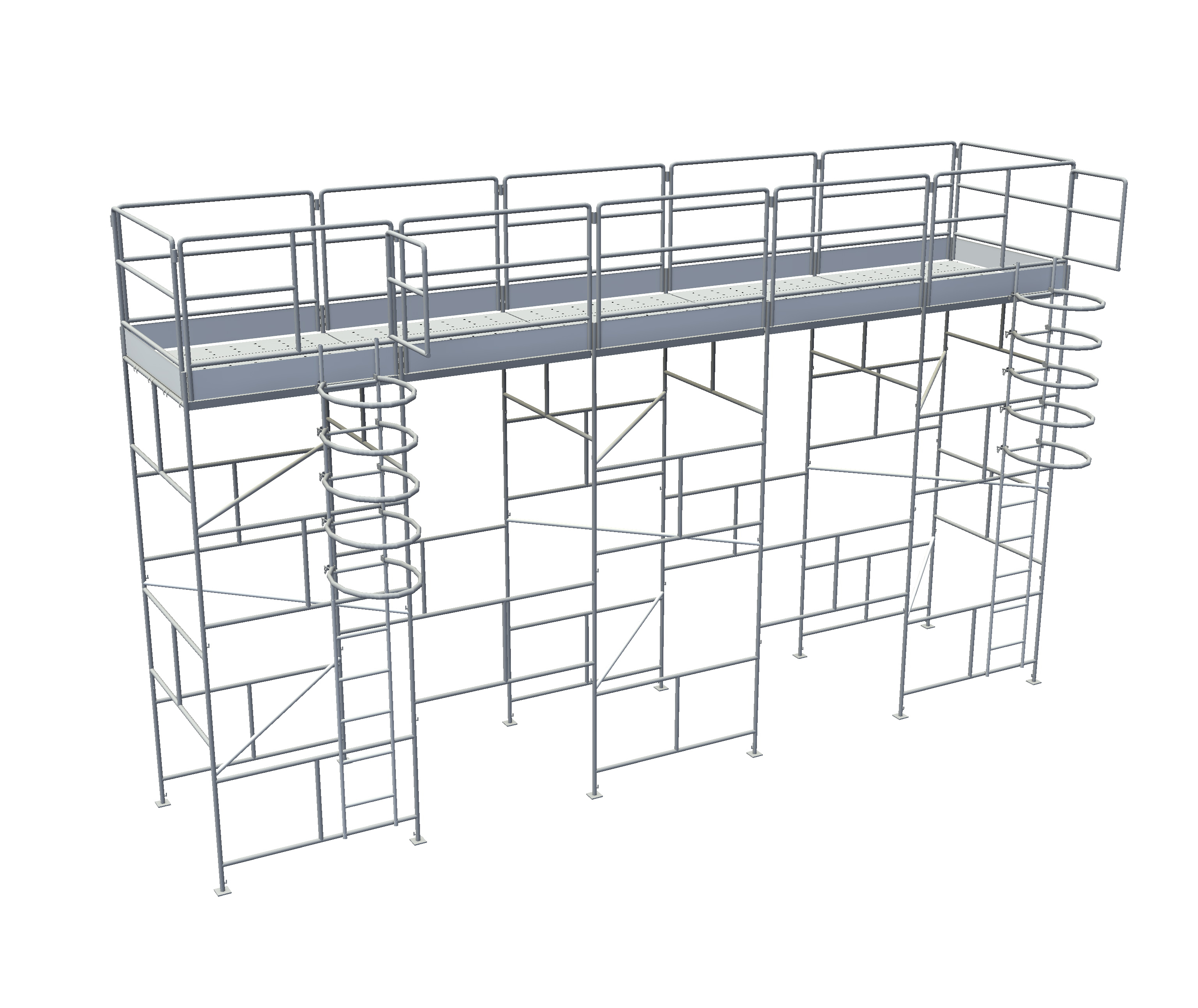 Andaime Tubular Com Plataforma Aluga Andaimes
