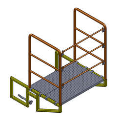 Fabricante de andaime com plataforma